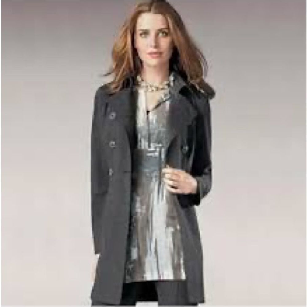 CAbi Casablanca Double Breasted Trench Coat/Jacket/Blazer